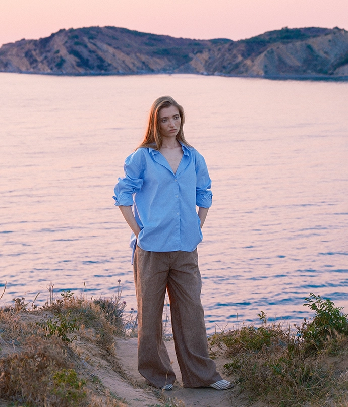 Field Shirt - sky-blue