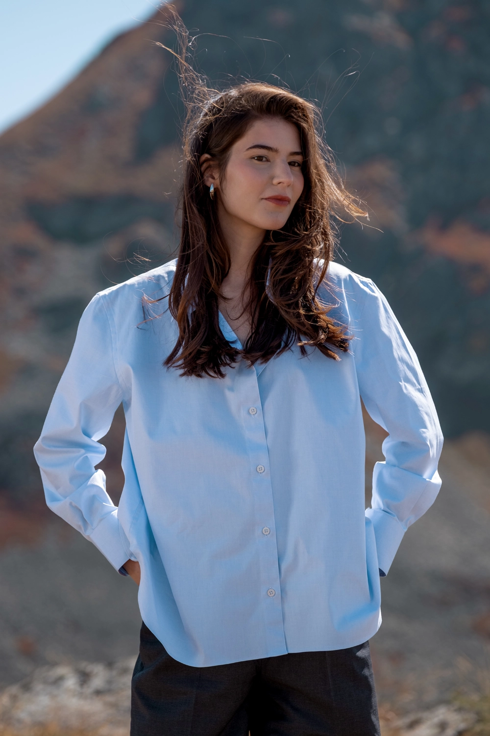 Field Shirt - sky-blue