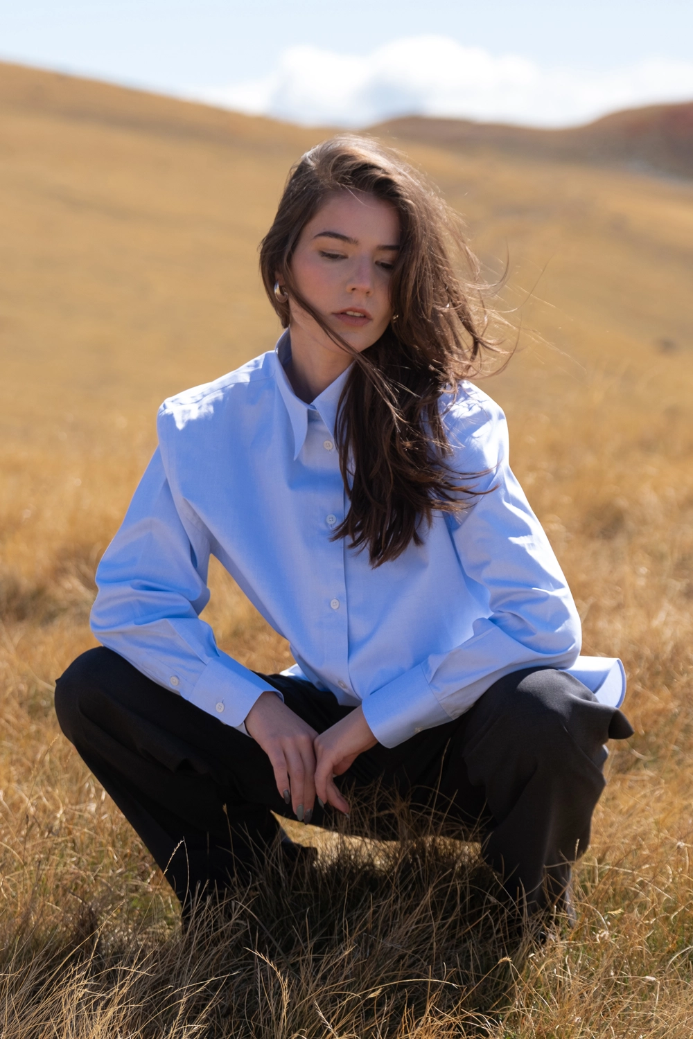 Field Shirt - sky-blue