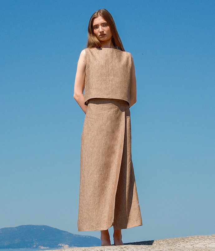 Valë Skirt - sand