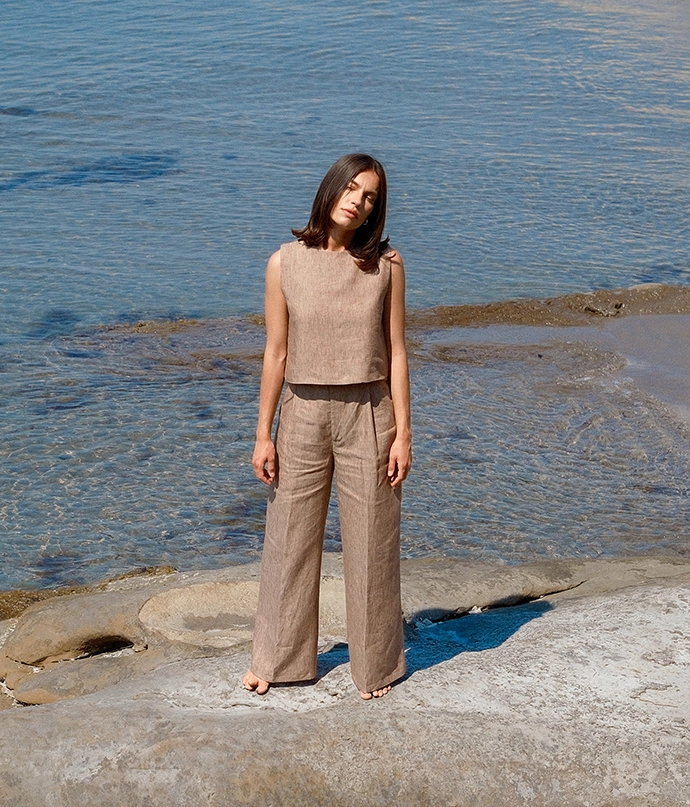 Dunë Trousers - sand